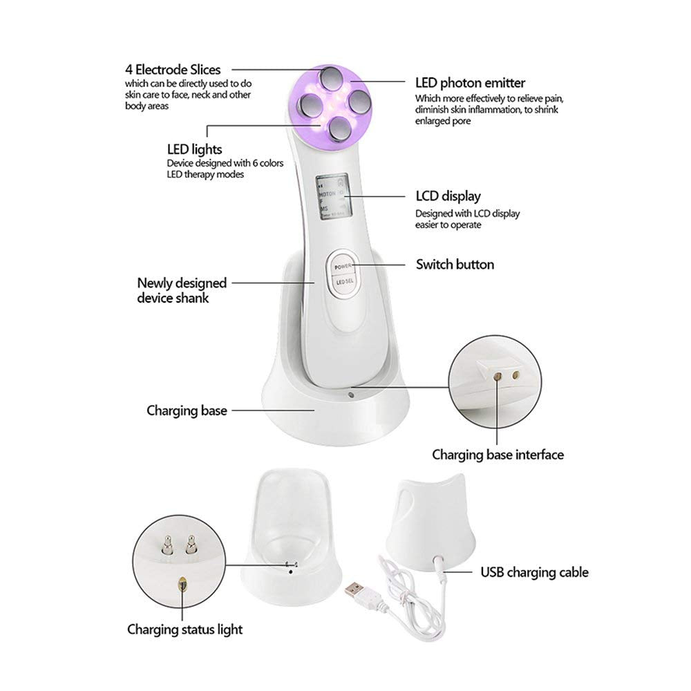 Pamrel™ Skin Light – LED Facial Therapy Device