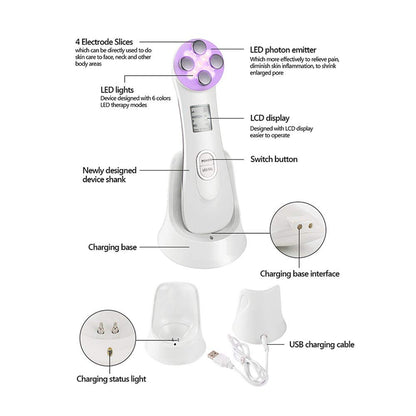 Pamrel™ Skin Light – LED Facial Therapy Device