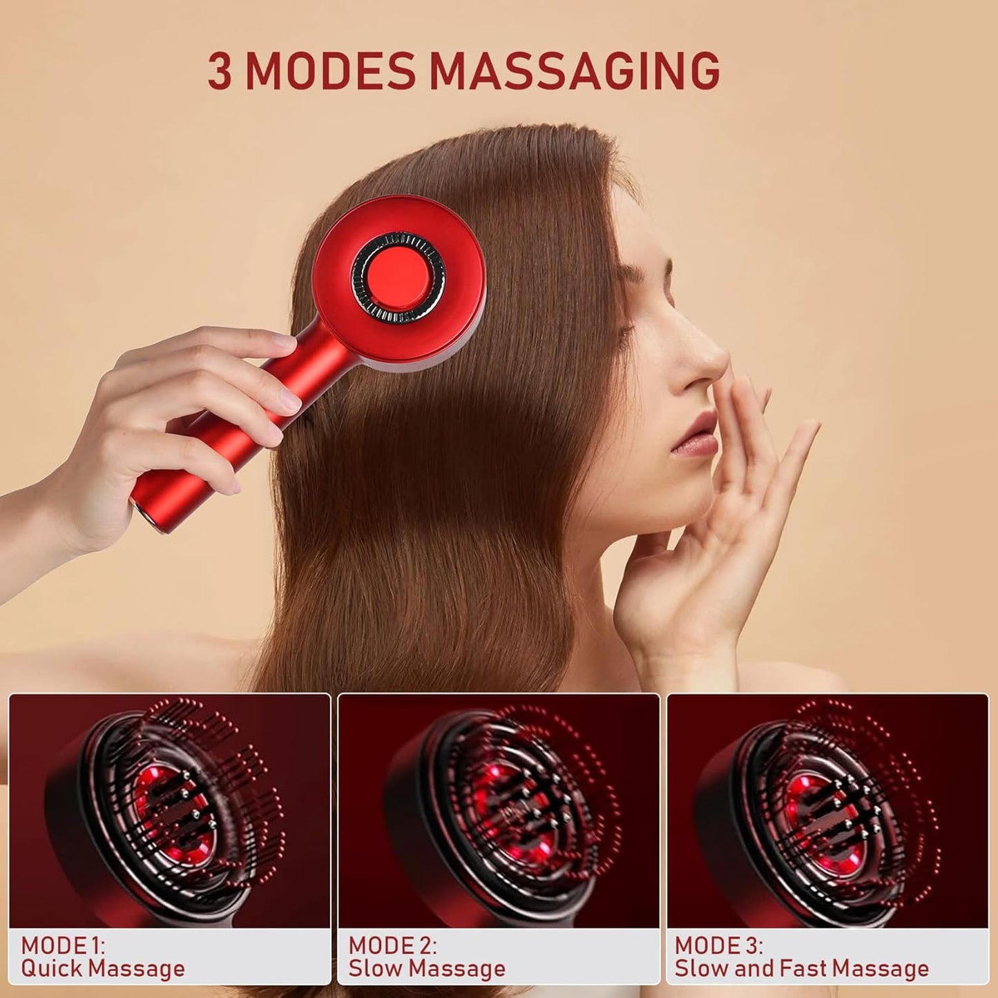 Pamrel™ Hair Relaxer – Electric Comb Massager