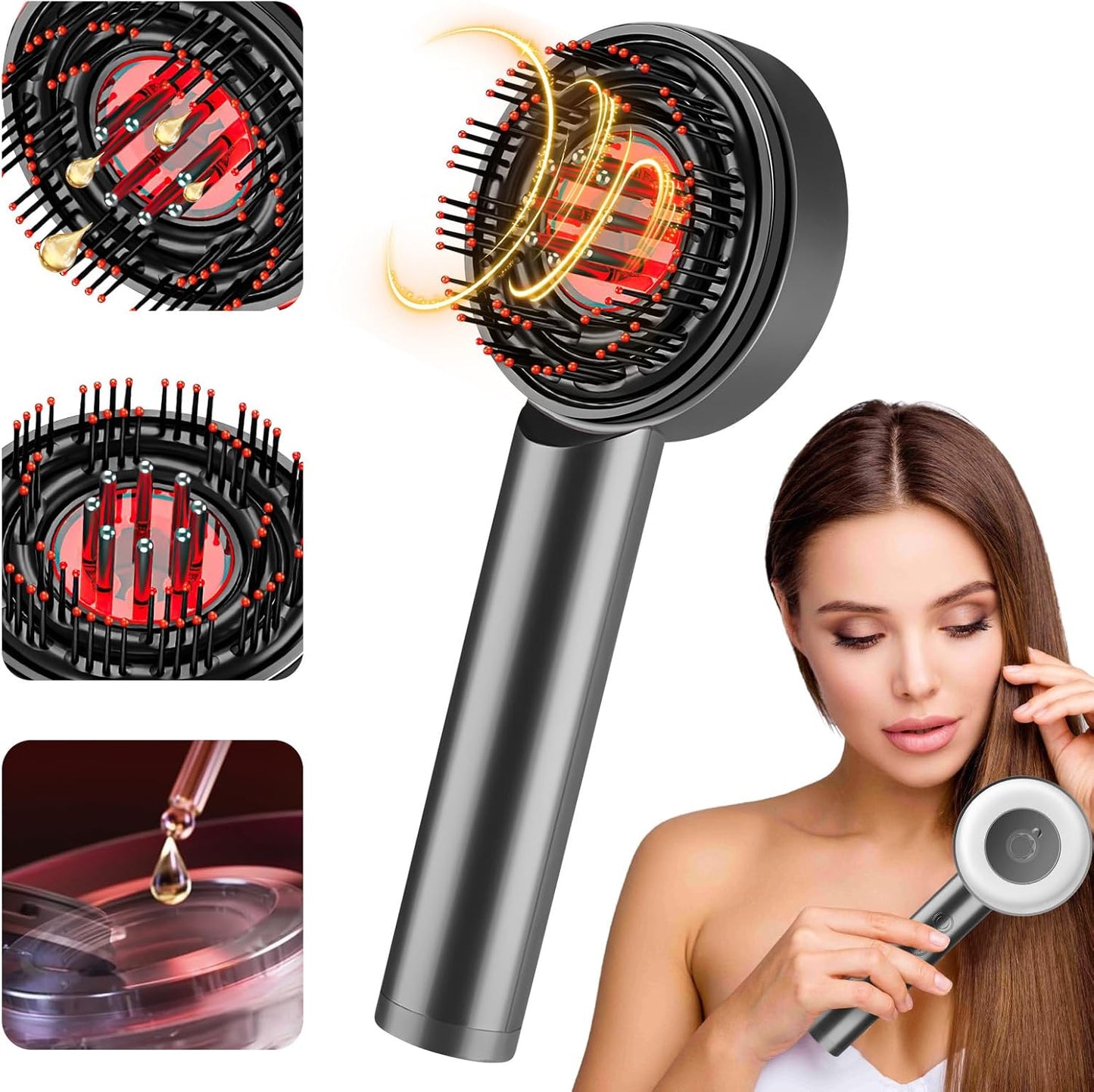 Pamrel™ Hair Relaxer – Electric Comb Massager