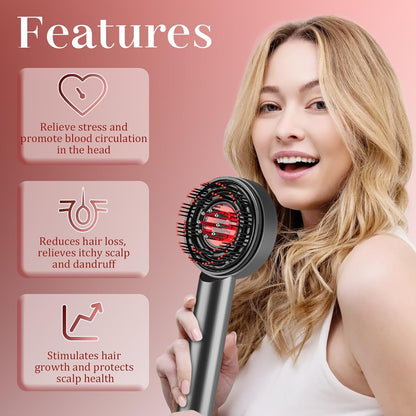 Pamrel™ Hair Relaxer – Electric Comb Massager