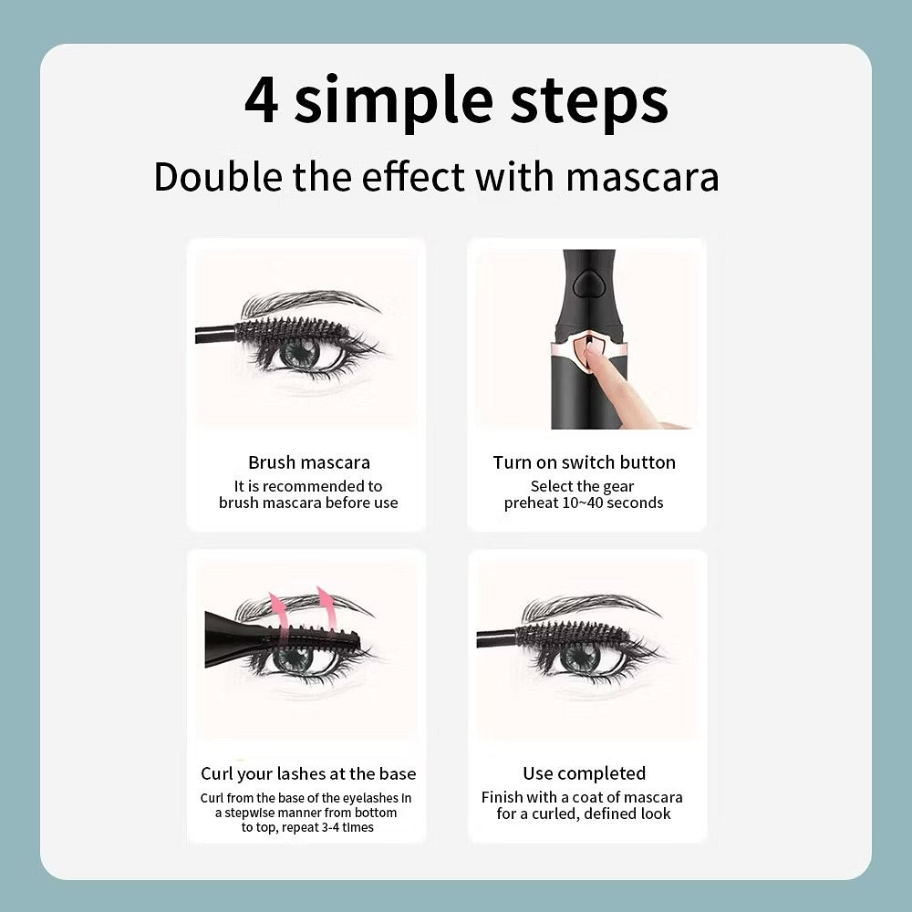 Pamrel™ Heated Eyelash Curle - Electric Eyelash Curler