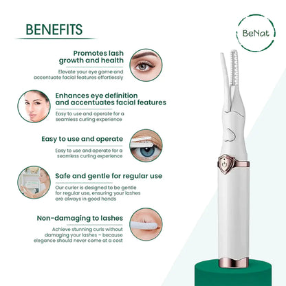Pamrel™ Heated Eyelash Curle - Electric Eyelash Curler